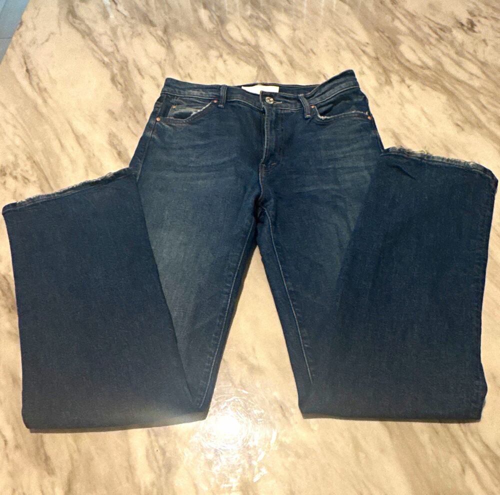 MOTHER Women’s Jeans the kick it Dark Wash Blue Denim size 28 0075